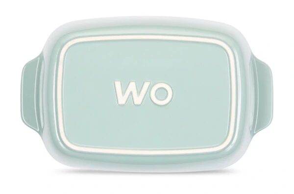 Форма для запекания WO HOME Paola 26,5х16,5x5,3 см, 940 мл, жаропрочная керамика, зеленая
