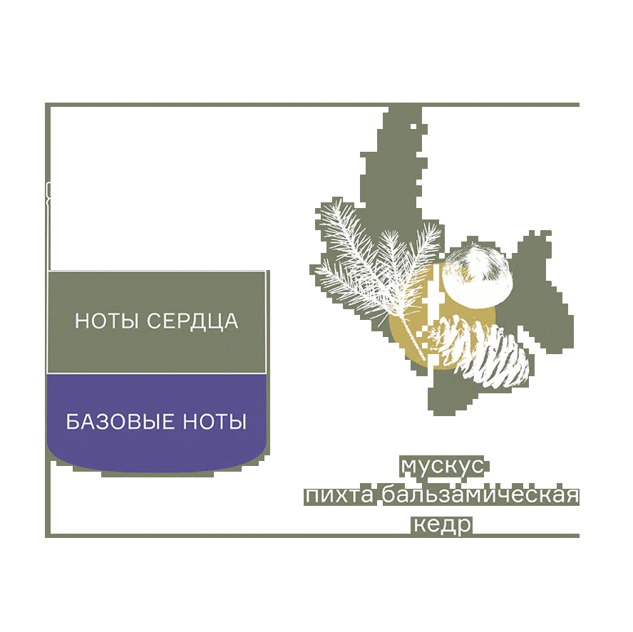 Свеча ароматическая Enchanted Forest, Eль, 40 ч