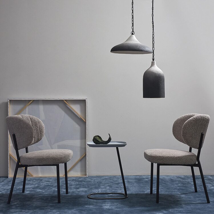 Светильник подвесной Sustainable collection, 44х19 см, черный/белый