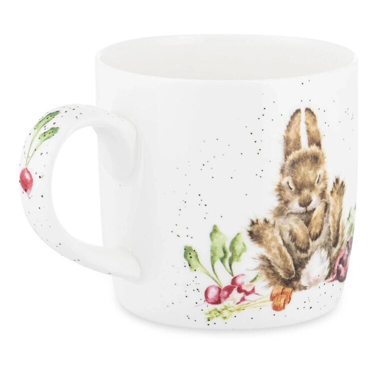Кружка Royal Worcester Забавная фауна Выращивай сам.Зайчик 310 мл, фарфор костяной
