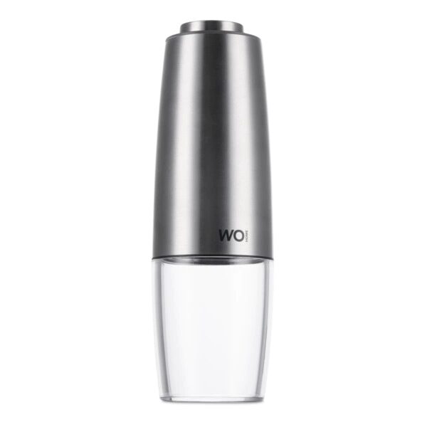 Мельница электрическая для соли и перца WO HOME Loft 19,5 см, подсветка, зарядка USB, п/к