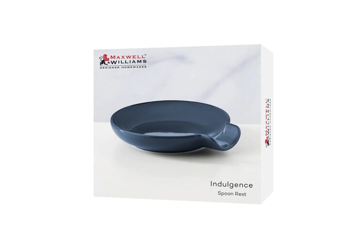 Подставка под ложку Maxwell & Williams, 13,5х12 см фарфор P, синяя, Indulgence