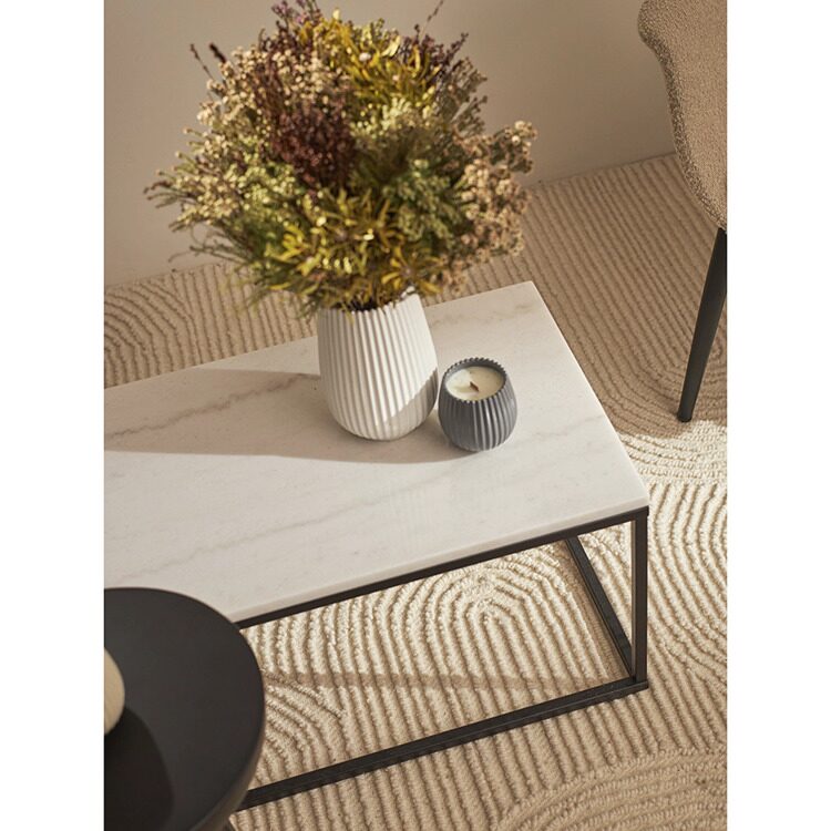 Свеча ароматическая Tkano Italian Cypress из коллекции Edge, синий, 30 ч