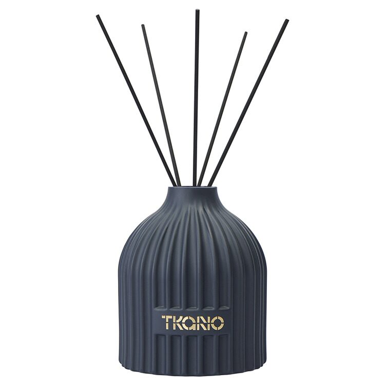 Диффузор ароматический Tkano Vetiver & Black cypress из коллекции Edge, 200 мл, тёмно-синий
