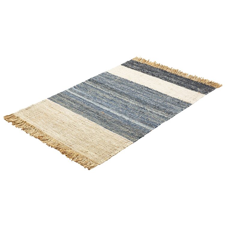 Ковер из джута, денима и шерсти Tkano Hyderabad из коллекции Ethnic, 120х180см