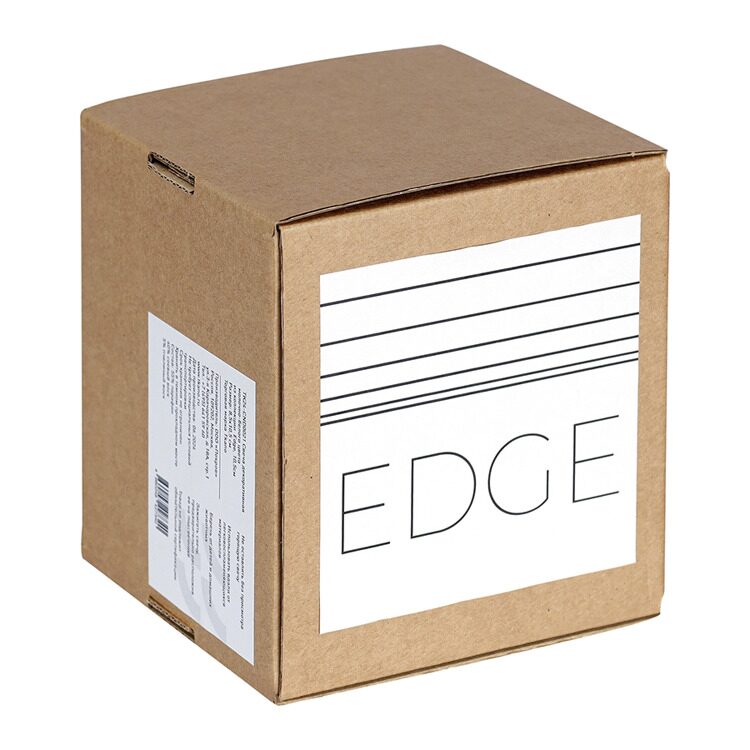 Свеча декоративная Tkano молочно-белого цвета из коллекции Edge, 10,5 см