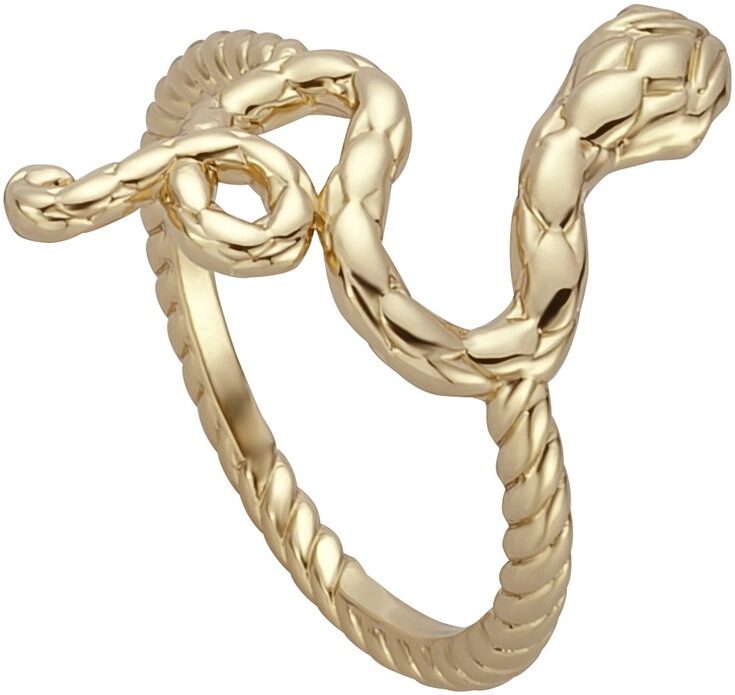 Кольцо, жен., латунь, ионное покрытие золотом, Just Cavalli JCRG00950208