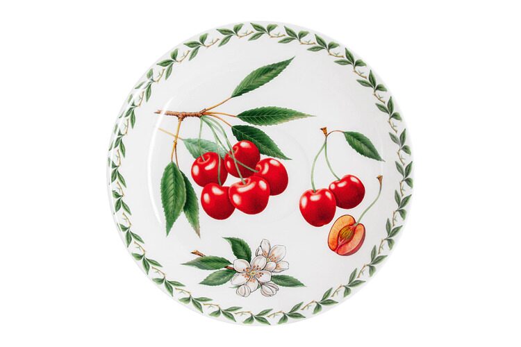 Пара чайная Maxwell & Williams, 1 перс, 2 пр, 480 мл, фарфор F, белая, Вишня, Orchard Fruits