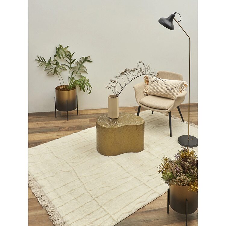 Ковер из новозеландской шерсти и хлопка Tkano Raipur из коллекции Ethnic, 200х300см