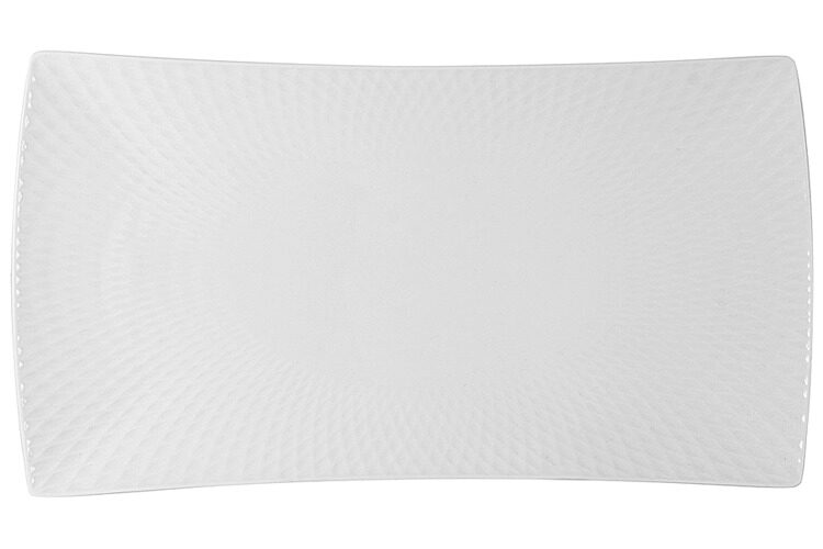 Блюдо Maxwell & Williams, 30х17 см, фарфор P, белое, прямоугольное, Diamonds