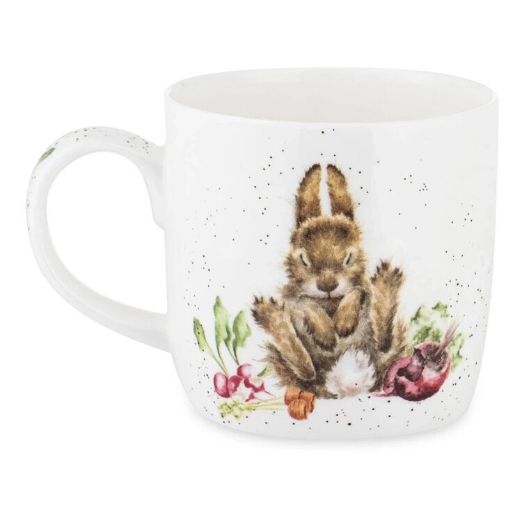 Кружка Royal Worcester Забавная фауна Выращивай сам.Зайчик 310 мл, фарфор костяной