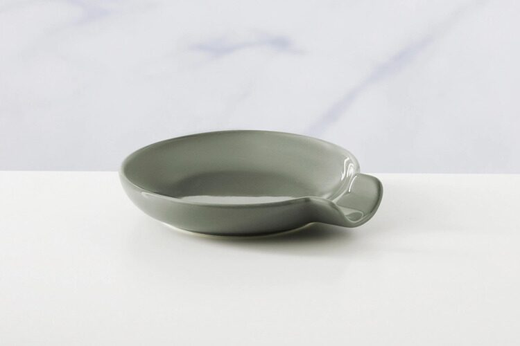 Подставка под ложку Maxwell & Williams, 13,5х12 см фарфор P, серо-зеленая, Indulgence