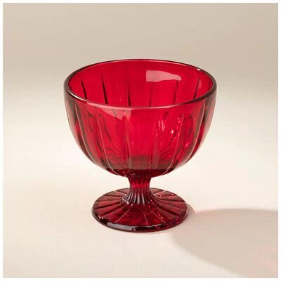 Креманка Lefard celebration red 11x11x10 см